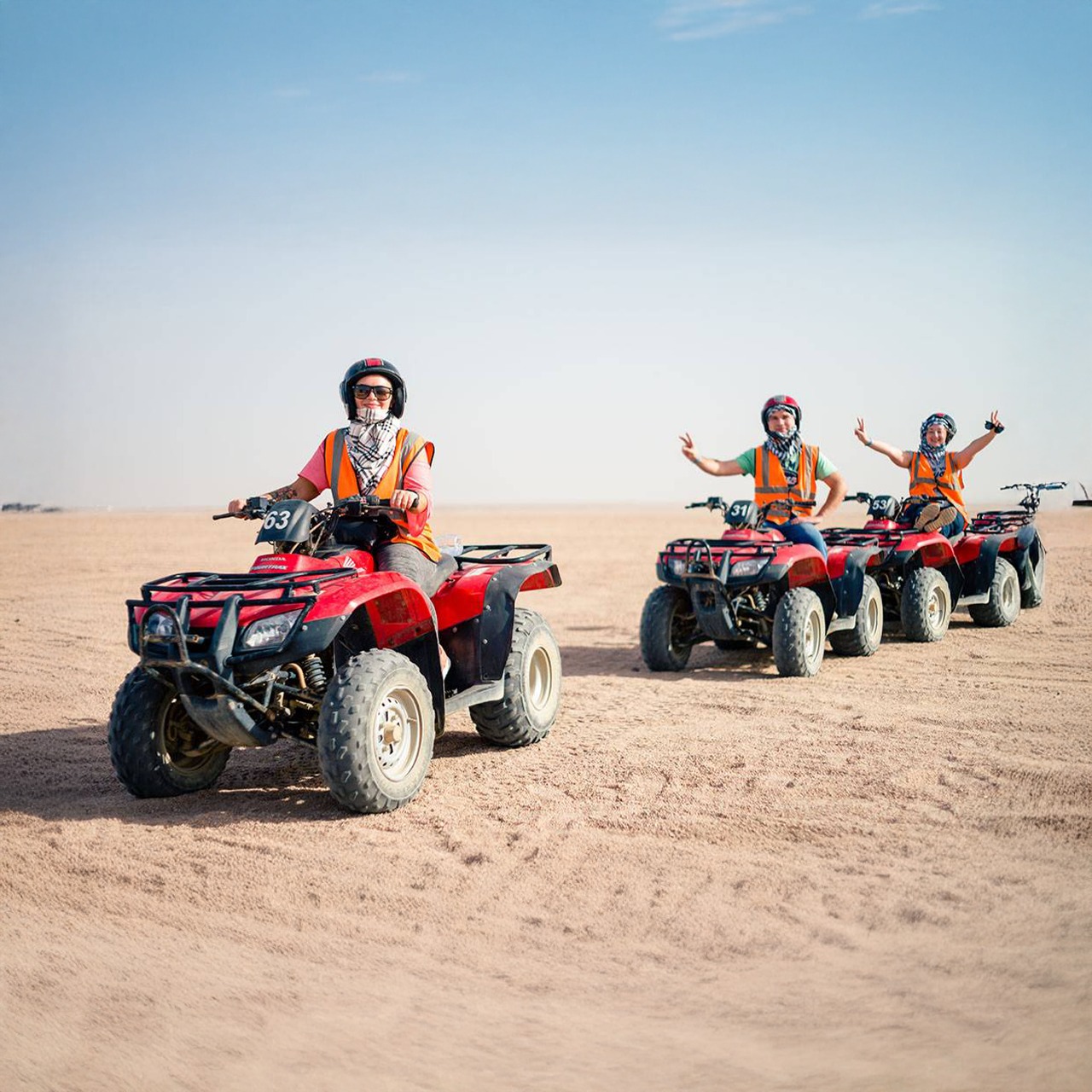 Thrilling Quad Bike Adventure at the Giza Pyramids